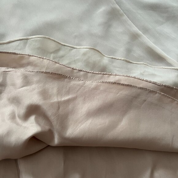 Watters & Watters Beige Spaghetti Strap Full-Length Formal Gown Dress Style 2509 - Picture 13 of 13